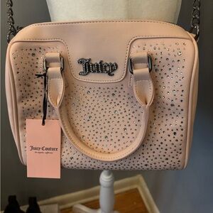 Juicy Couture Dazzle Crossbody Bag in Pink Clay (NWT)